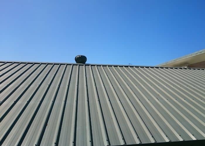 Residential Roof Replacement metal